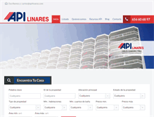Tablet Screenshot of apilinares.com